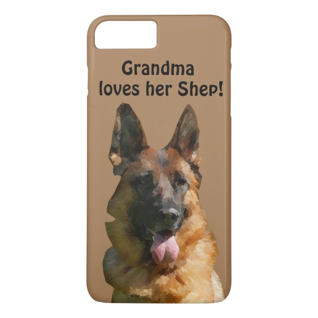 German Shepherd iPhone 8 Plus Case  (Back)