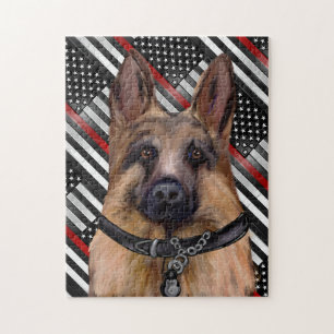 GERMAN SHEPHERD JIGSAW PUZZLE