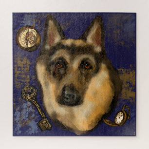 GERMAN SHEPHERD JIGSAW PUZZLE