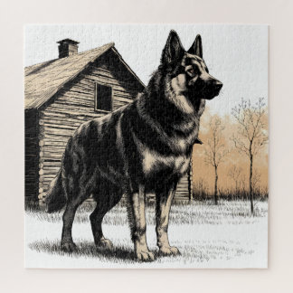 German Shepherd Jigsaw Puzzle
