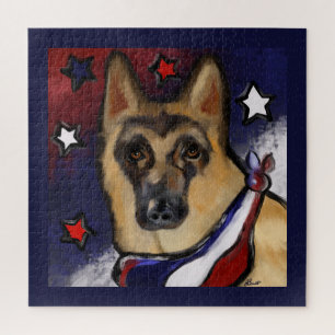 GERMAN SHEPHERD JIGSAW PUZZLE