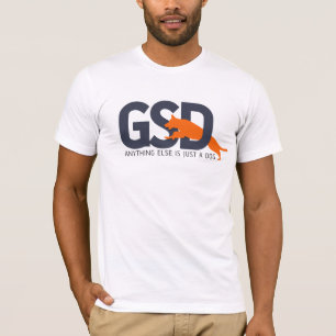 German Shepherd JUMPING T-shirt