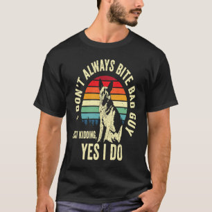 German Shepherd K9 Police Dog Law Enforcement T-Shirt