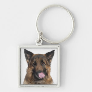 German Shepherd Key Ring