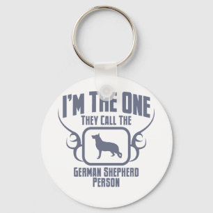 German Shepherd Key Ring