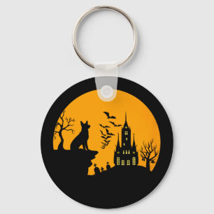German Shepherd Key Ring