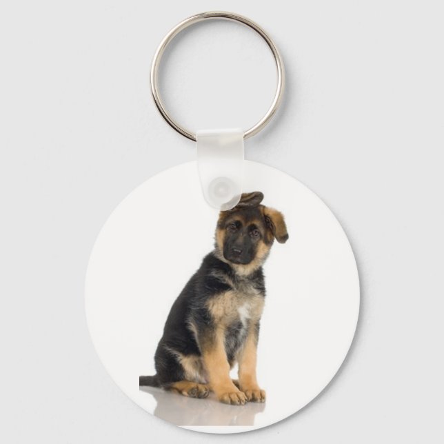German Shepherd Keychain (Front)