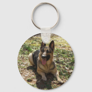 German Shepherd Keychain
