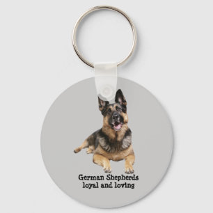 German Shepherd Keychain