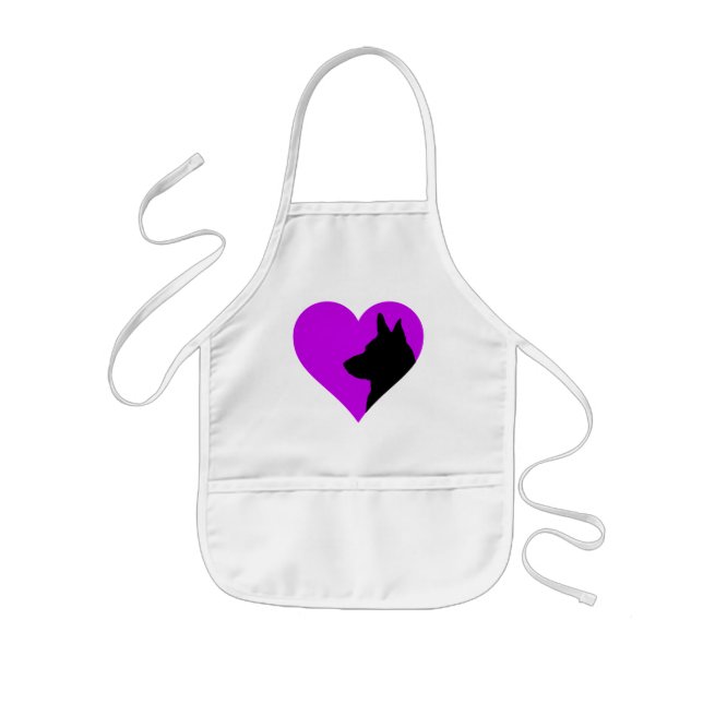 German Shepherd    Kids Apron (Front)
