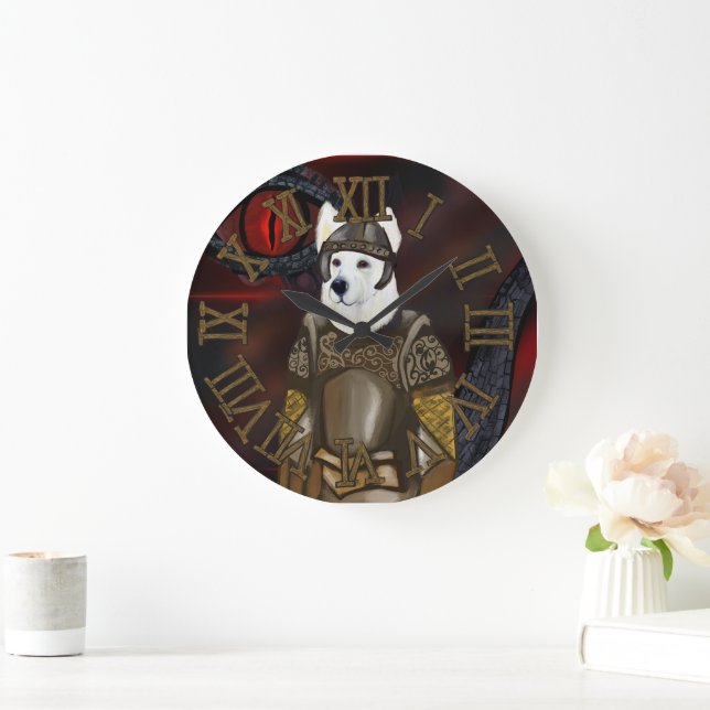 German Shepherd          Large Clock (Home)