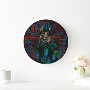 German Shepherd           Large Clock