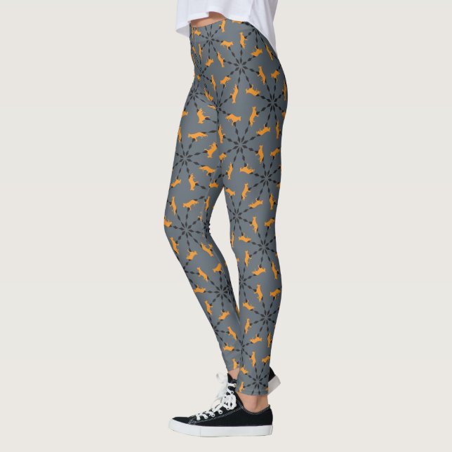 German Shepherd Leggins Leggings (Left)
