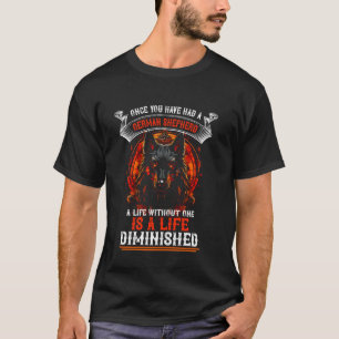 German Shepherd Love Admiring Life with German She T-Shirt