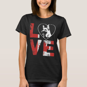 German Shepherd Love Canadian Flag T-Shirt