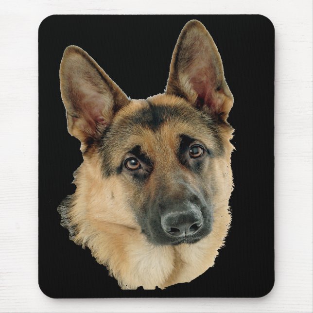 German Shepherd Love Mouse Mat (Front)