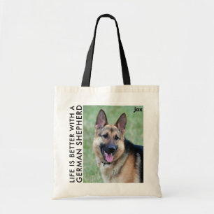 German Shepherd Lover Dog Mum Custom Tote Bag