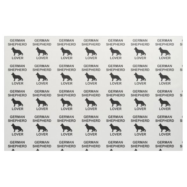 german shepherd lover fabric (Fat Quarter)