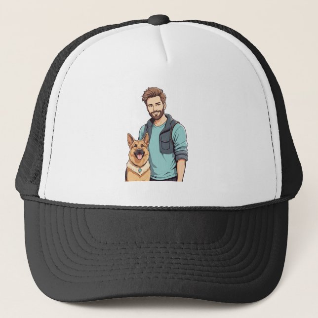 German Shepherd Lover Hat (Front)