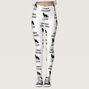 german shepherd lover leggings