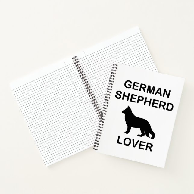 german shepherd lover notebook (Inside)