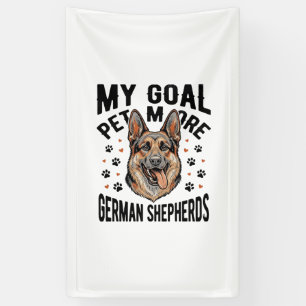 German Shepherd Lover Shirt with Vintage Engraved Banner