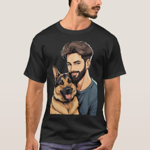 German Shepherd Lover Trendy T-Shirt