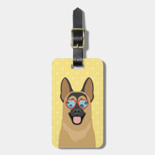 German Shepherd Luggage Tags