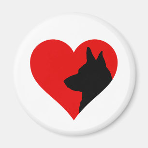 German Shepherd Magnet