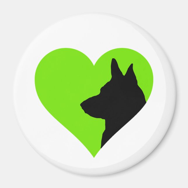 German Shepherd    Magnet (Front)