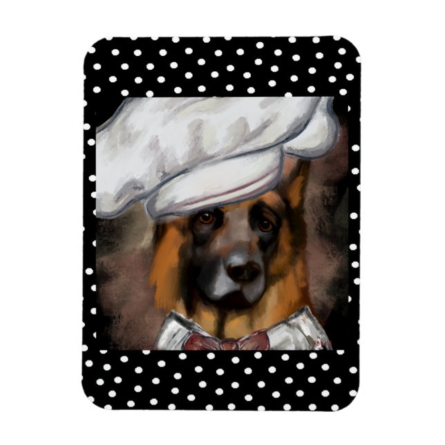 German Shepherd  Magnet (Vertical)