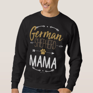 German Shepherd Mama Arrows Dog Lover Gifts for Mo Sweatshirt