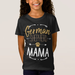 German Shepherd Mama Arrows Dog Lover Gifts for Mo T-Shirt