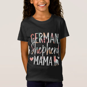 German Shepherd Mama Dog Lover for Mum Owner 001 T-Shirt