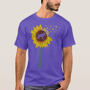 German Shepherd Mama Sunflower Mothers Day Dog Mo T-Shirt