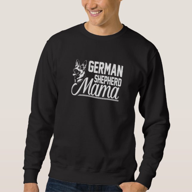 German Shepherd Mama Sweatshirt (Front)
