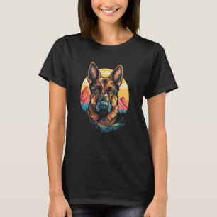 German Shepherd Men Women Kids 4 T-Shirt