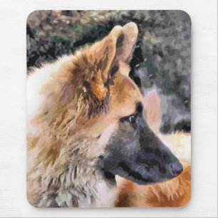 GERMAN SHEPHERD MOUSE MAT