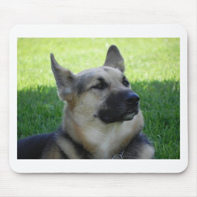 German Shepherd Mouse Mat (Front)