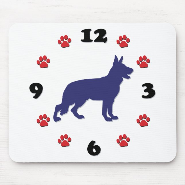 German Shepherd Mouse Mat (Front)