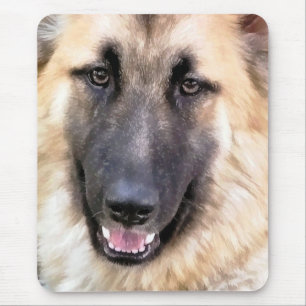 GERMAN SHEPHERD MOUSE MAT