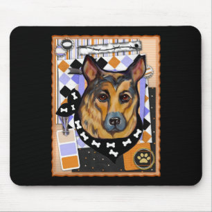 GERMAN SHEPHERD MOUSE MAT