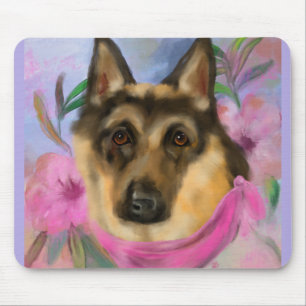 GERMAN SHEPHERD MOUSE MAT