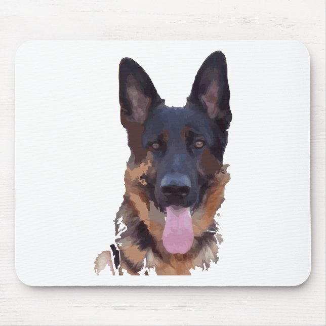 German shepherd mouse mat (Front)