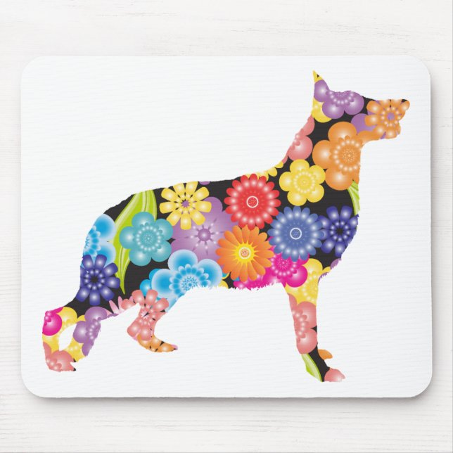German Shepherd Mouse Mat (Front)