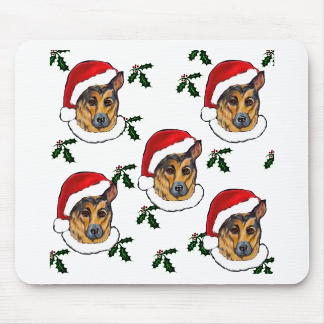 GERMAN SHEPHERD MOUSE MAT (Front)
