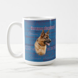 German shepherd mug