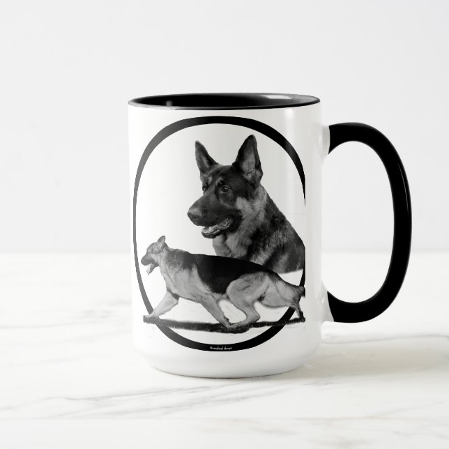 GERMAN SHEPHERD MUG (Right)