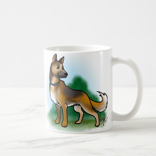German Shepherd Mug (Right)