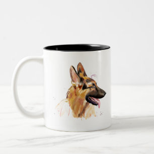 German Shepherd Mug – GSD Dog Coffee Mug